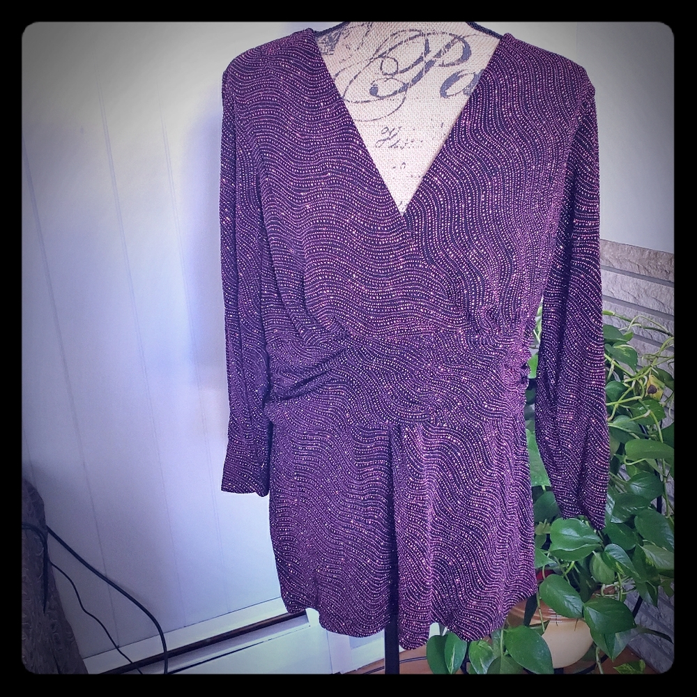 Shimmery Top